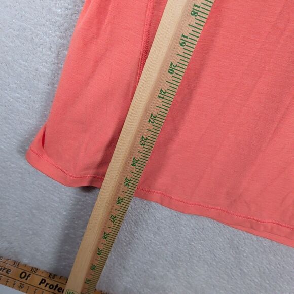 LL Bean Tropicwear Comfort Top Polo Women's XL Reg Orange New UPF 50 - Picture 4 of 8